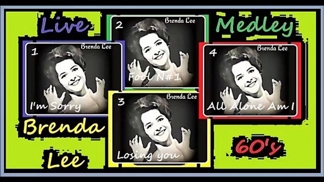 Brenda Lee - Live Performance Oldies (4 songs)