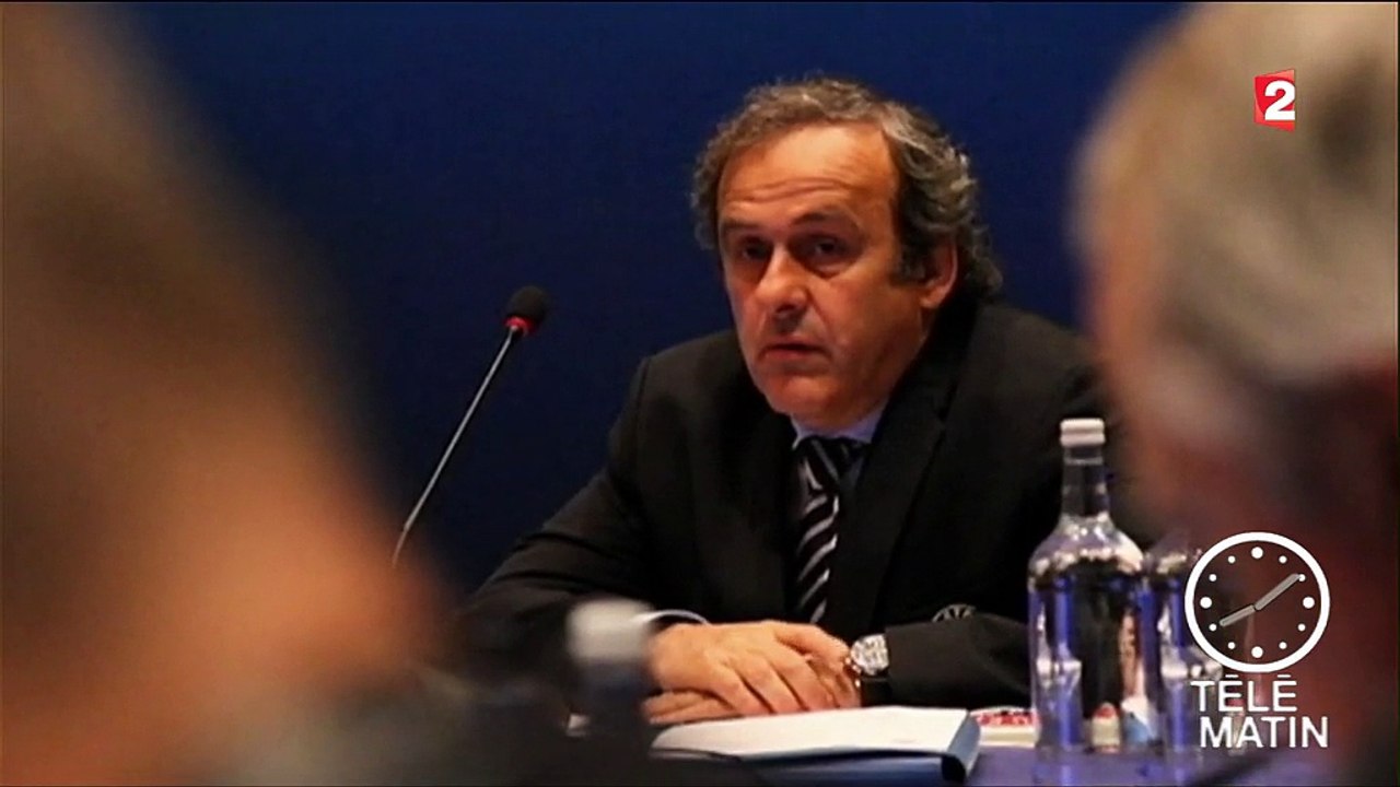 Michel Platini fait ses adieux à l'UEFA