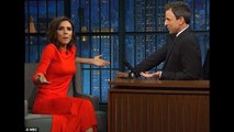 Victoria Beckham WEIRD POSES on Late Night with Seth Meyers