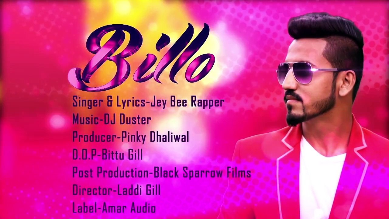 BILLO - JEY BEE RAPPER feat. RUHANI SHARMA - Latest