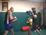 Royce Gracie open workout - before 2nd match with Sakuraba