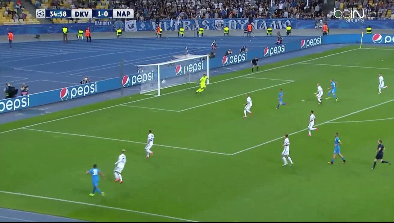 تمريرة فوزي غلام الحاسمة ضد دينامو كييف