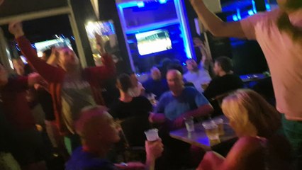 Les supporters de Leicester mettent l'ambiance (1)