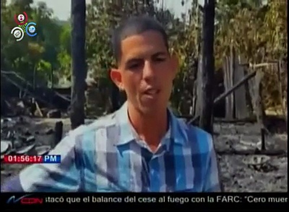 El hombre celoso que decidio prender fuego a su casa por celos a su pareja