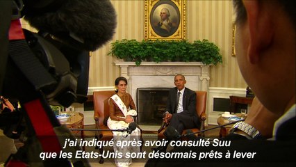 Obama "prêt à lever les sanctions" visant la Birmanie