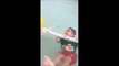 Little kid thinks he is drowning until his sister…
