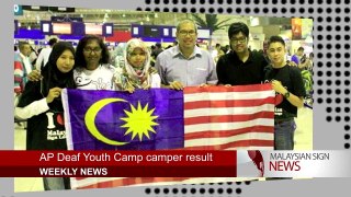 MalaysianSignNews Week #13 (25 August 2013)
