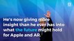Apple's Tim Cook teases company's future in augmented reality
