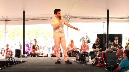 Kavan Hashemian sings 'Way Down' Elvis Week 2016