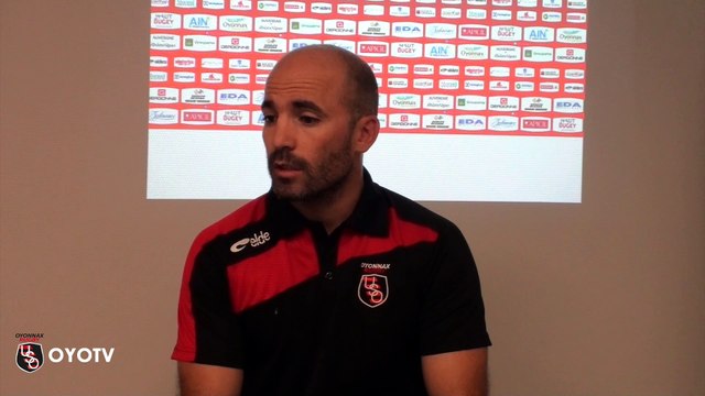Point presse avant Dax / Oyonnax - 4ème journée ProD2