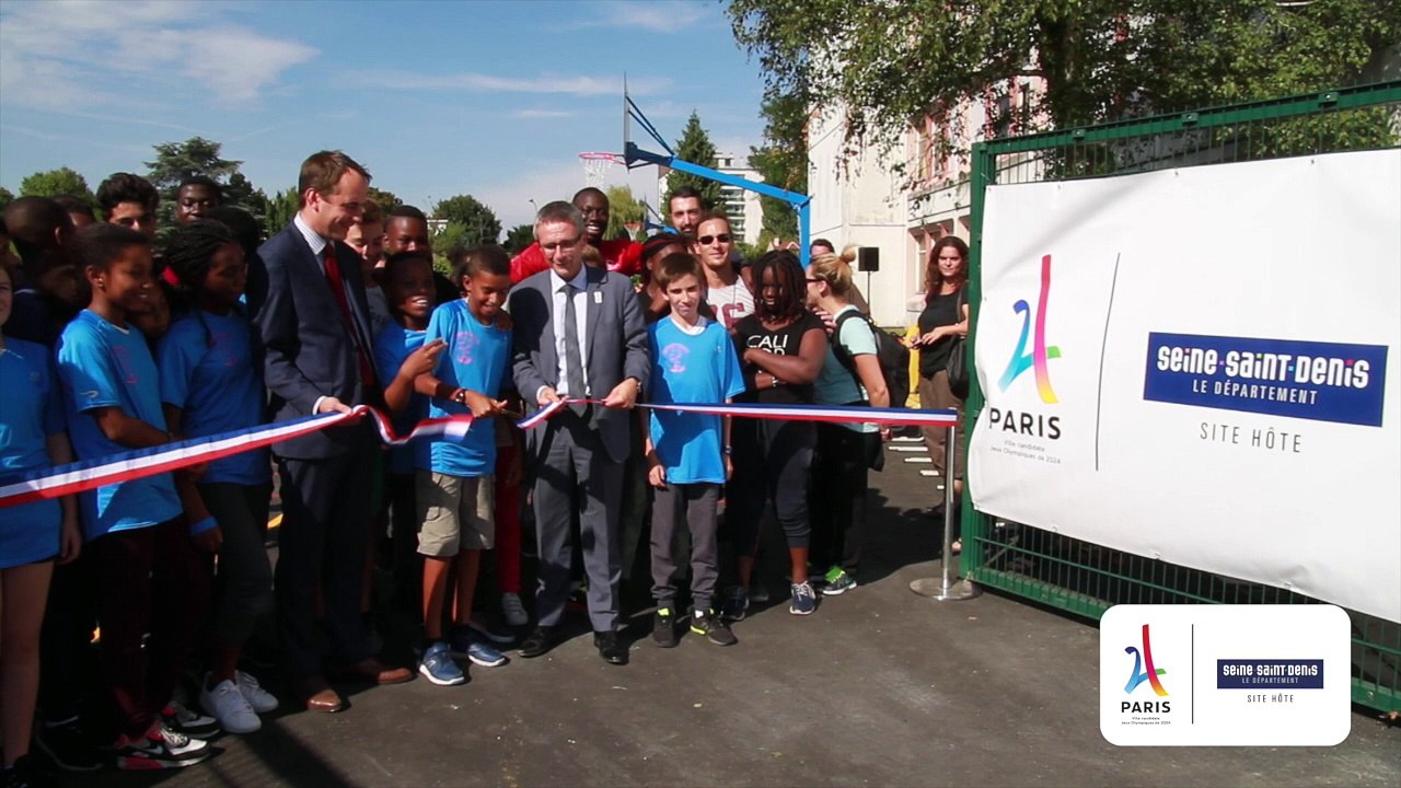 Nouveau plateau sportif au collège Georges-Politzer de Montreuil