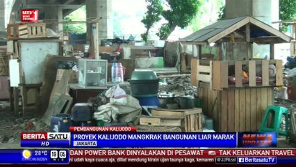 Puluhan Bangunan Liar Kembali Hiasi Kalijodo