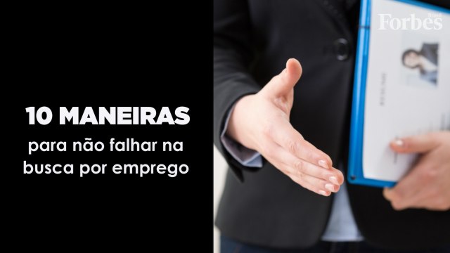 10 maneiras para não falhar na busca por emprego