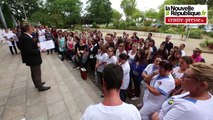 VIDEO. Poitiers. Grève des infirmières au CHU