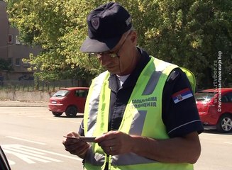 Pojačana kontrola vezivanja pojaseva u saobraćaju, 14. septembar 2016. (RTV Bor)