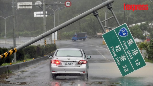 Taïwan affronte le typhon le plus violent depuis 21 ans