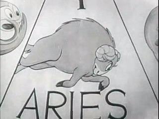 Retro  Astrological Cartoon
