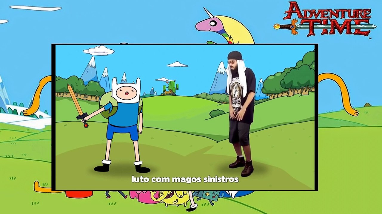 Finn vs. Mussoumano | Batalha Cartoon (ORIGINAL)