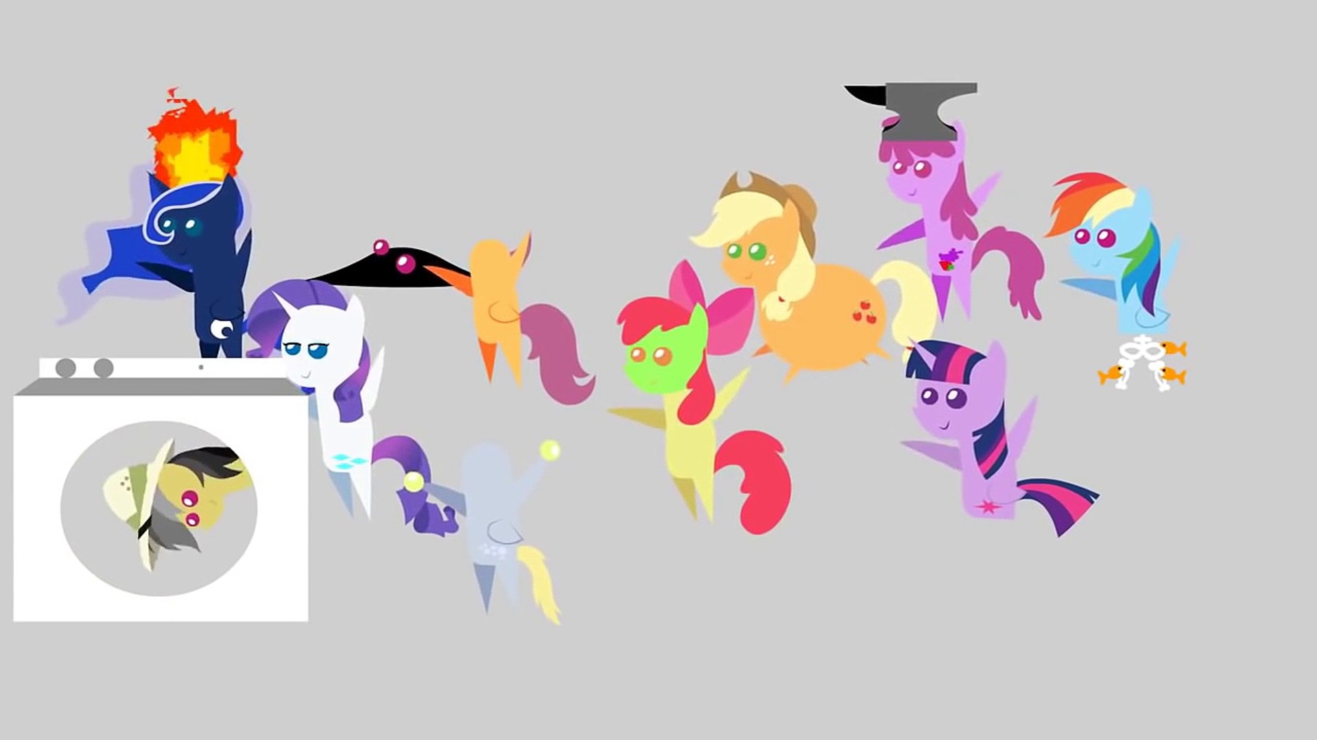 ⁣cartoon. My little pony. What do the ponies? on our channel