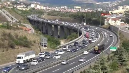 Kocaeli Tatilciler Dönüşe Başladı