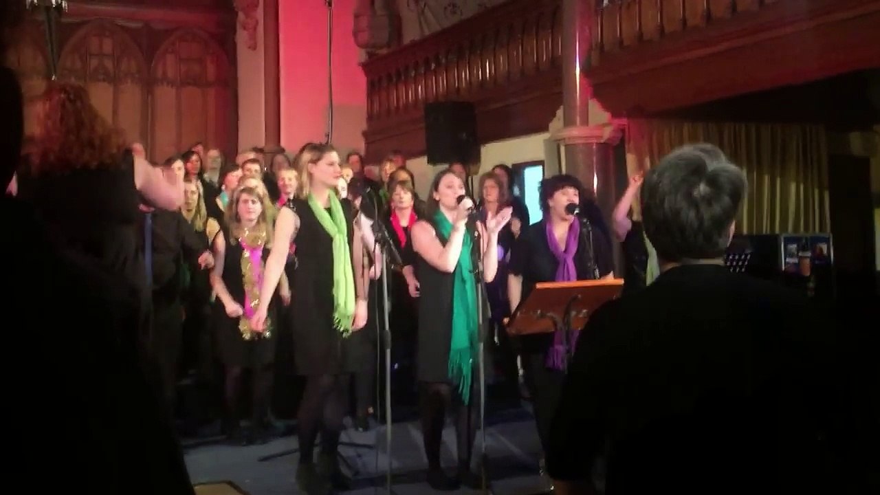 Oxford Gospel Choir sing "River Deep Mountain High"