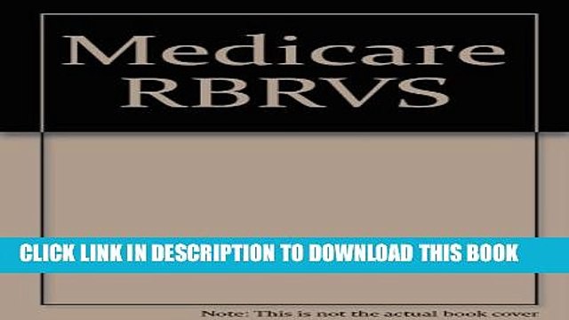[Read PDF] Medicare RBRVS 1999: The Physician s Guide Download Free