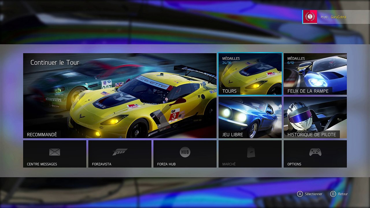 [vf] Forza Motorsport 6 Apex : partie 3  courses et niveaux de difficulté