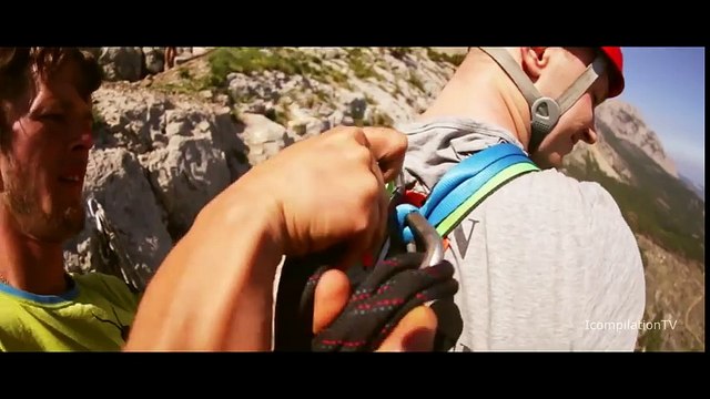 DARE TO JUMP Extreme BASEROPECLIFF Jumping 2015