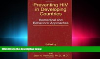 behold  Preventing HIV in Developing Countries: Biomedical and Behavioral Approaches (Aids