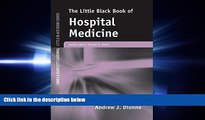 different   The Little Black Book of Hospital Medicine (Little Black Book) (Jones and Bartlett s