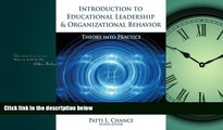 Online eBook Introduction to Educational Leadership   Organizational Behavior