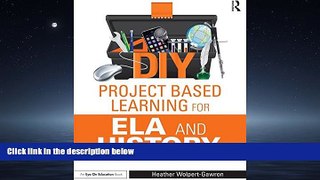 Popular Book DIY Project Based Learning for ELA and History (Eye on Education)
