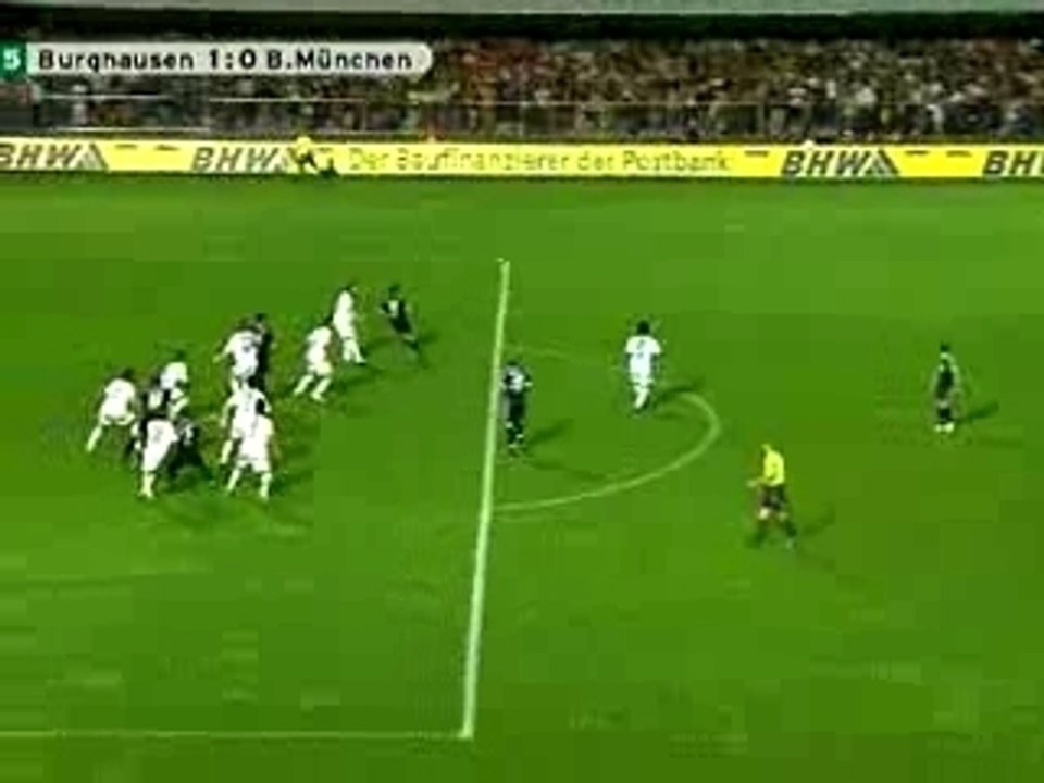 1st Round DFB Pokal - Burghausen - FC Bayern 1-1 (4-5 a.P.)