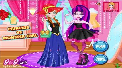 Princess vs Monster Girl Game - Dress Up Video Games For Girls