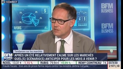 Les tendances sur les marchés: Arnaud Faller estime que les émergents ont tiré leur épingle du jeu au cours de l'été - 14/09