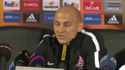 Zorya Luhansk Teknik Direktörü Yuri Vernydub Basın Toplantısında Konuştu