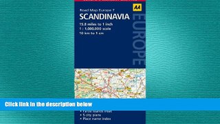 FREE DOWNLOAD  Road Map Scandinavia (Road Map Europe)  FREE BOOOK ONLINE