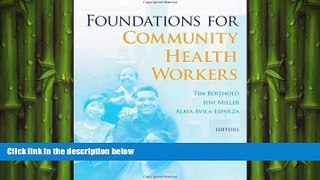 complete  Foundations for Community Health Workers