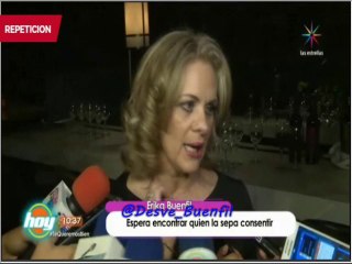Érika Buenfil Espera Encontrar Quien La Sepa Consentir {HOY}