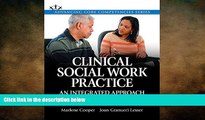 book online Clinical Social Work Practice: An Integrated Approach, Enhanced Pearson eText --