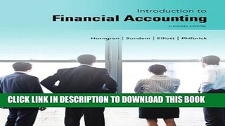 [PDF] Introduction to Financial Accounting (11th Edition) Popular Online