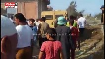 بالفيديو..إصابة عامل بآلة حادة فى مشاجرة على أولوية المرور بكفر الشيخ