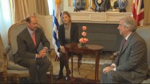 El príncipe Eduardo del Reino Unido se reunió con Tabaré Vázquez en Montevideo