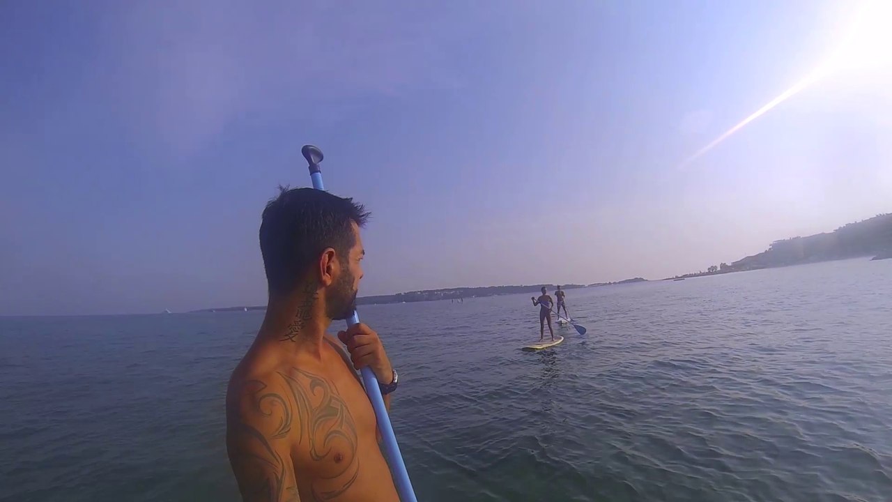 Séance de Paddle Septembre 2016 à Cannes