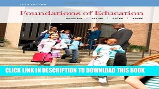 [PDF] Foundations of Education Full Online