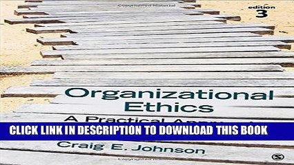 [PDF] Organizational Ethics: A Practical Approach Popular Online