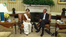 Obama says U.S. is prepared to lift Myanmar sanctions soon