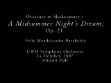 Midsummer Night's Dream Overture, Part 1