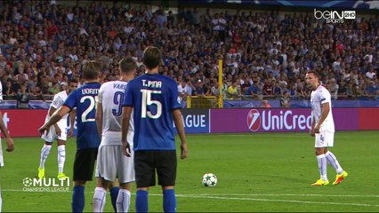 Mahrez : Doublé contre Bruges