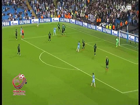 اهداف الشوط الاول لمباراة ( مانشستر سيتي 2-0 بوروسيا مونشنغلادباخ ) دوري أبطال اوروبا 2016